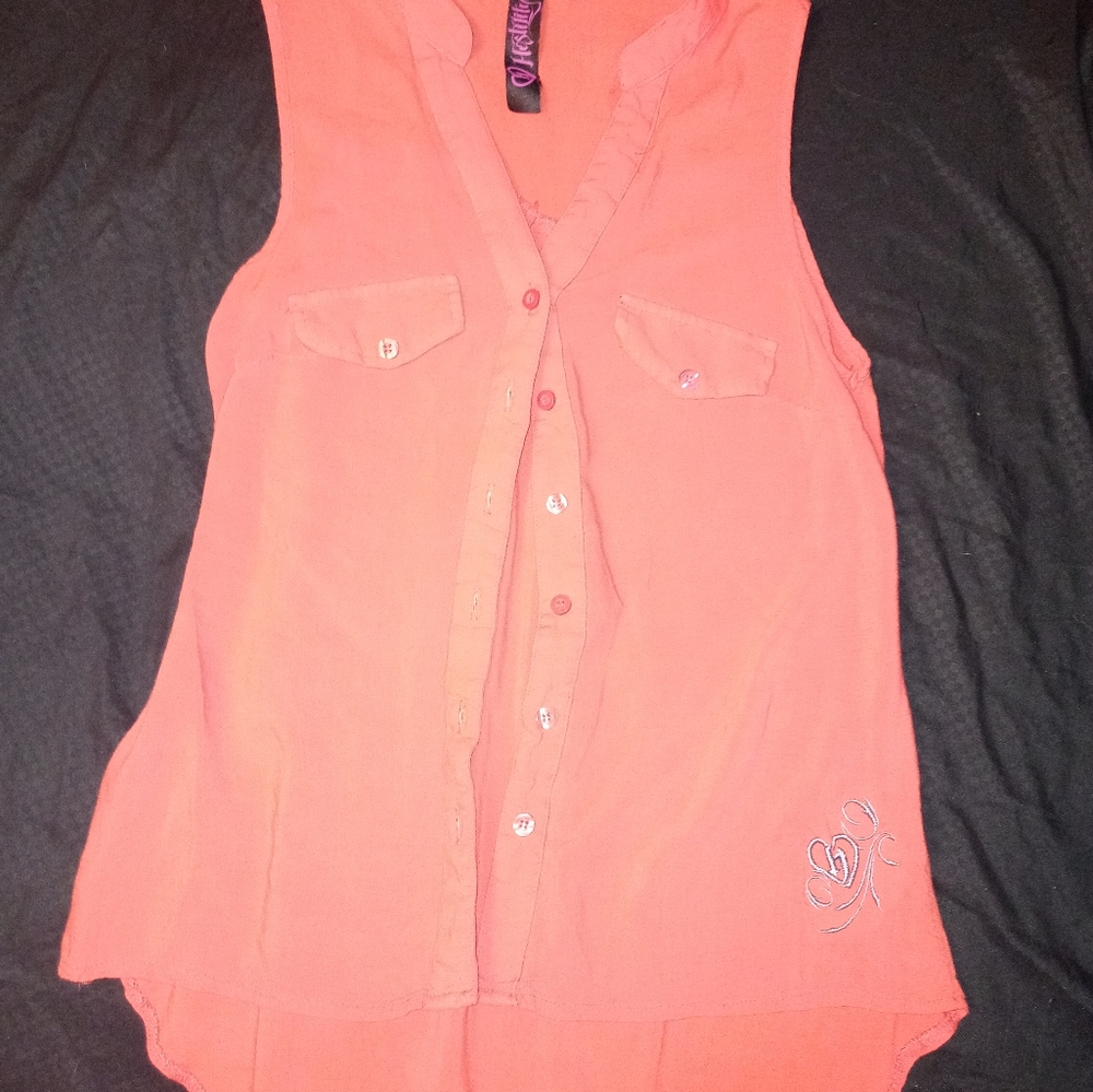 Sheer see through tank
